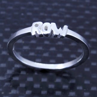 Rowing "Row" Stacker Ring_0