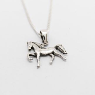 Stg/silver Horse Pendant_0