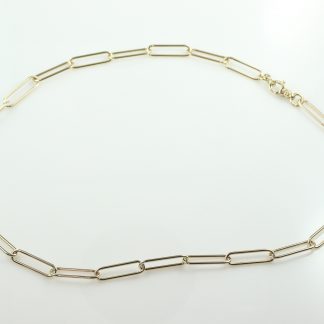 9ct Paperlink Necklace_0