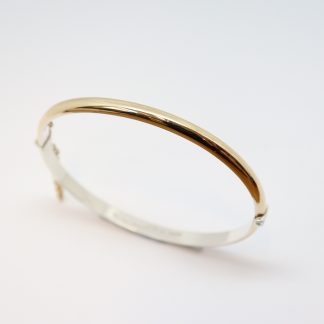Stg/silver / Gold Bracelet_0