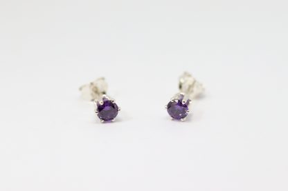 Stg/silver Purple Earring_0
