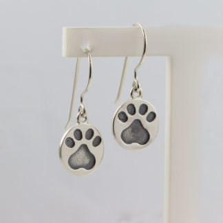 Stg Paw Print Disc 12mm w/Hooks_0