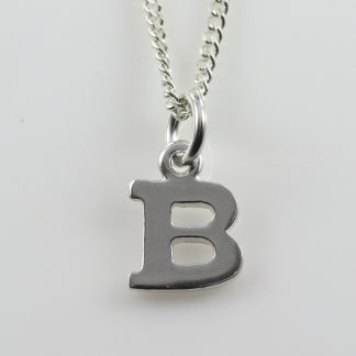 Stg Letter B Pendant_0