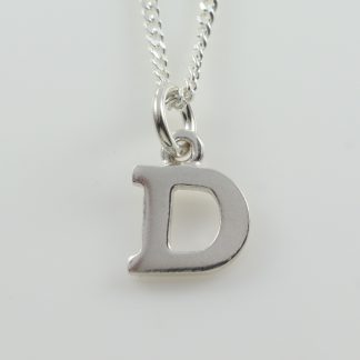 Stg Letter D Pendant_0