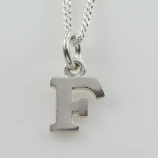 Stg Letter F Pendant_0