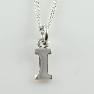 Stg Letter I Pendant_0