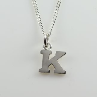 Stg Letter k Pendant_0