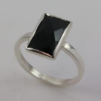 STG Chequer Cut Onyx Ring_0