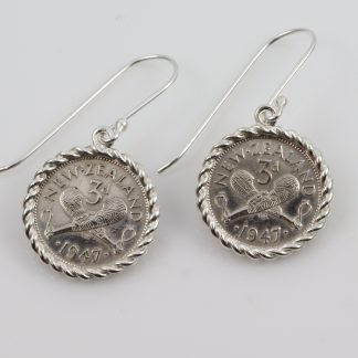 STG Three Pence Twist Wire Earrings_0