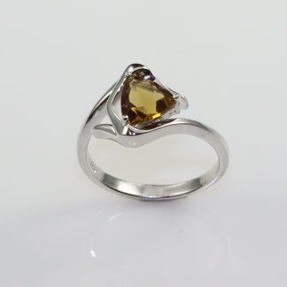 Stg/silver Quartz Dress Ring_0