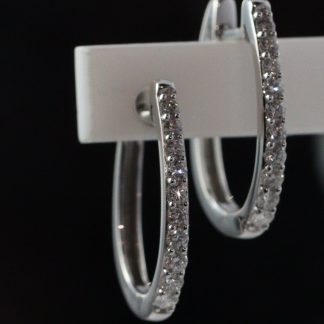 9ct Diamond Earrings_0