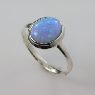Stg/silver Opal Dress Ring_0