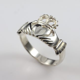 Stg/silver Claddagh Ring_0