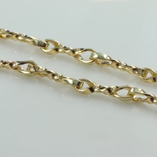 9ct Gold Twist Bracelet_0