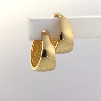 9ct Yellow Gold Huggie Earrings_0