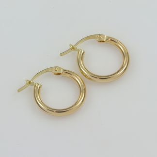 9ct Gold Hoops_0
