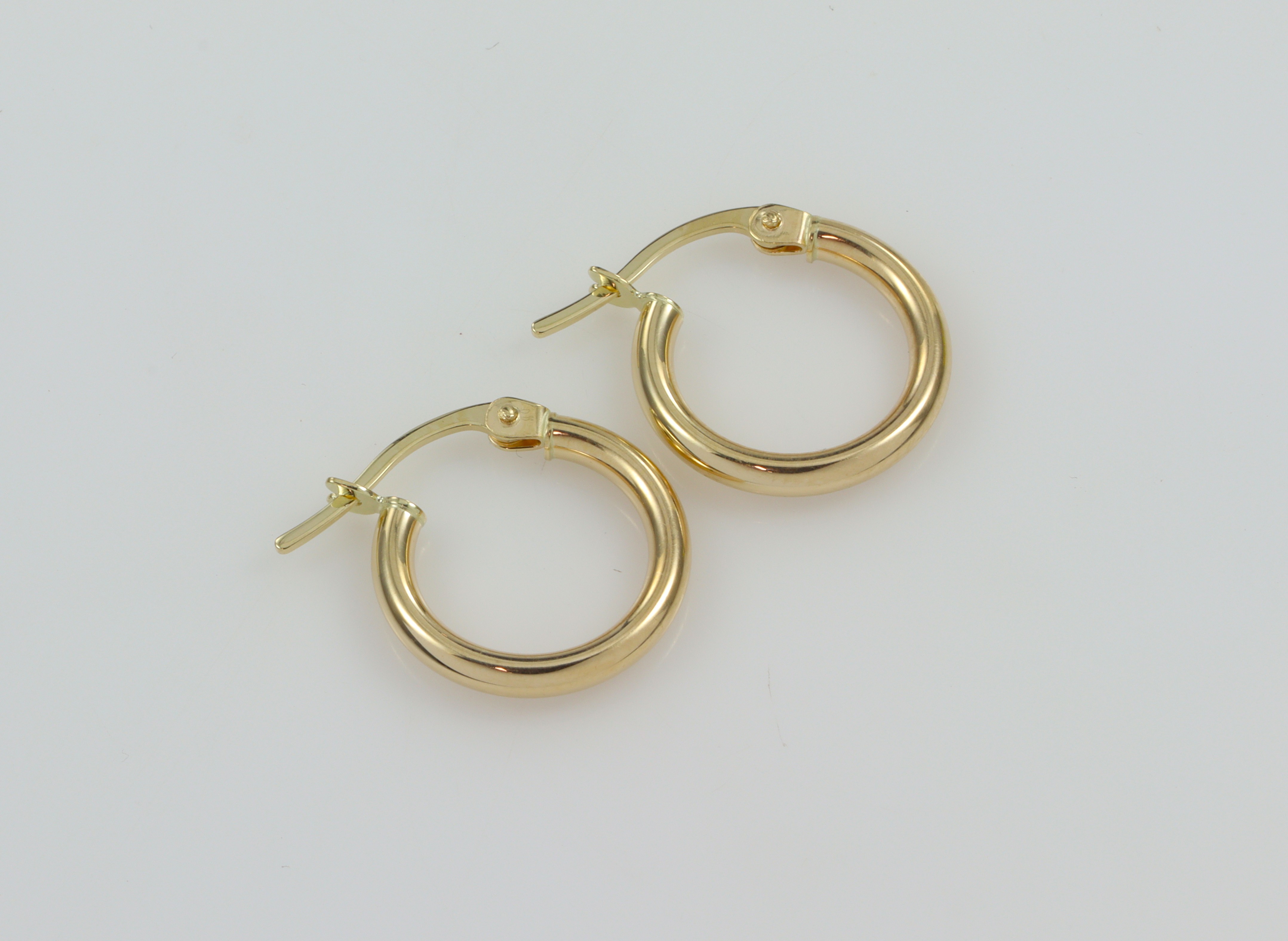 9ct Gold Hoops_0
