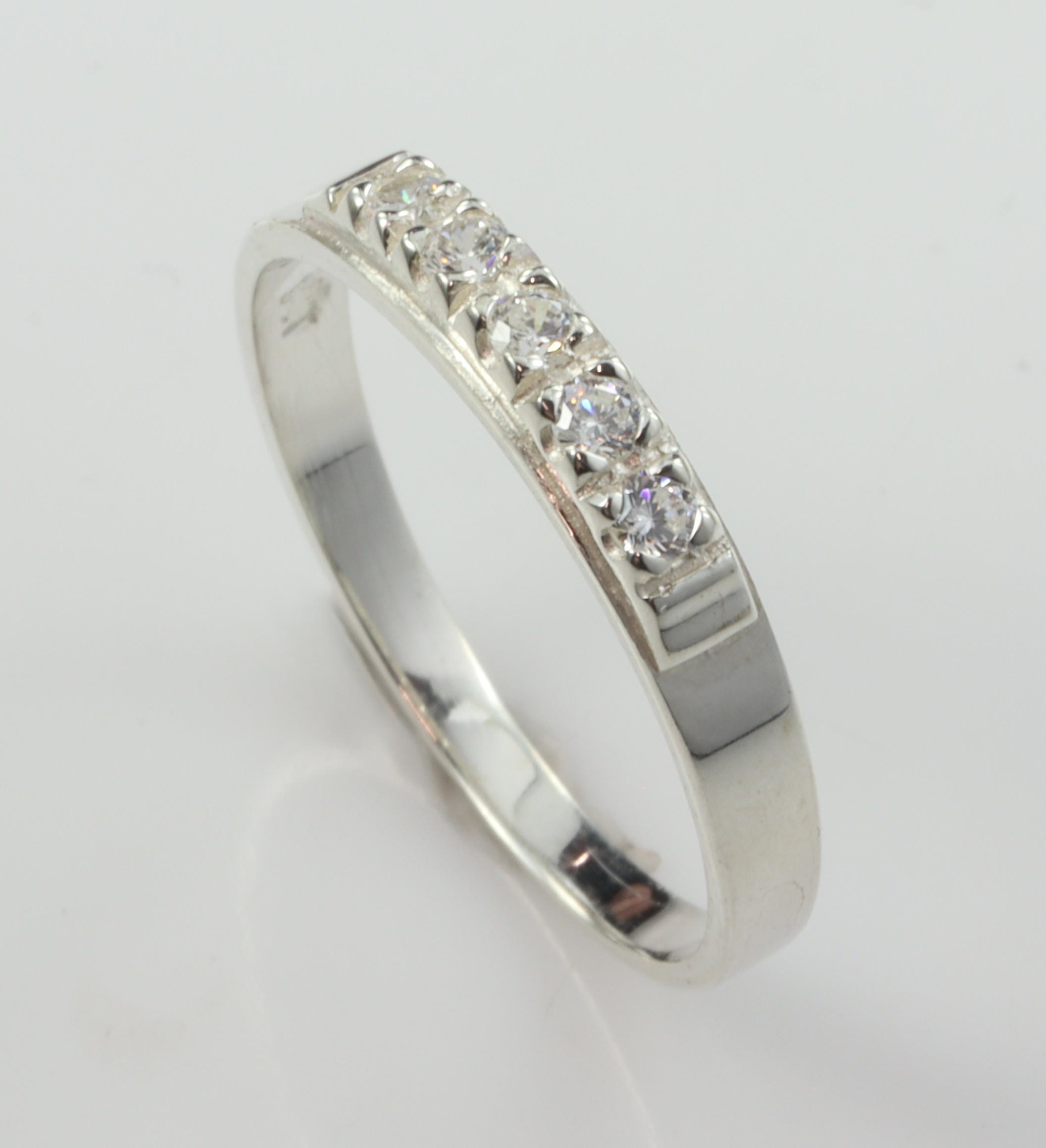 Stg/silver CZ Ring_0