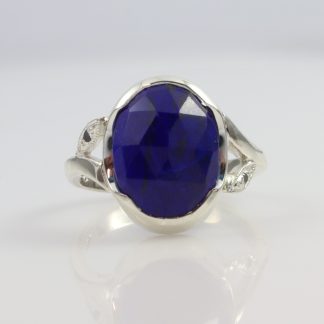 Stg Chequer cut Lapis Crossover Ring_0