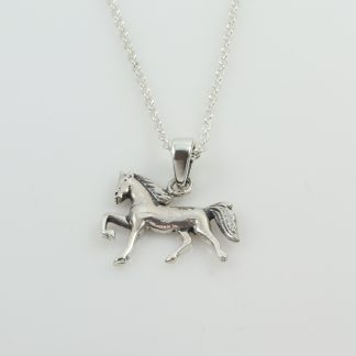 Stg/silver Horse Pendant_0