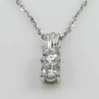 Stg/silver Swarovski Pendant_0