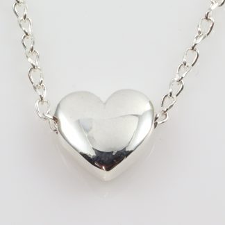 Stg/silver Heart Pendant_0