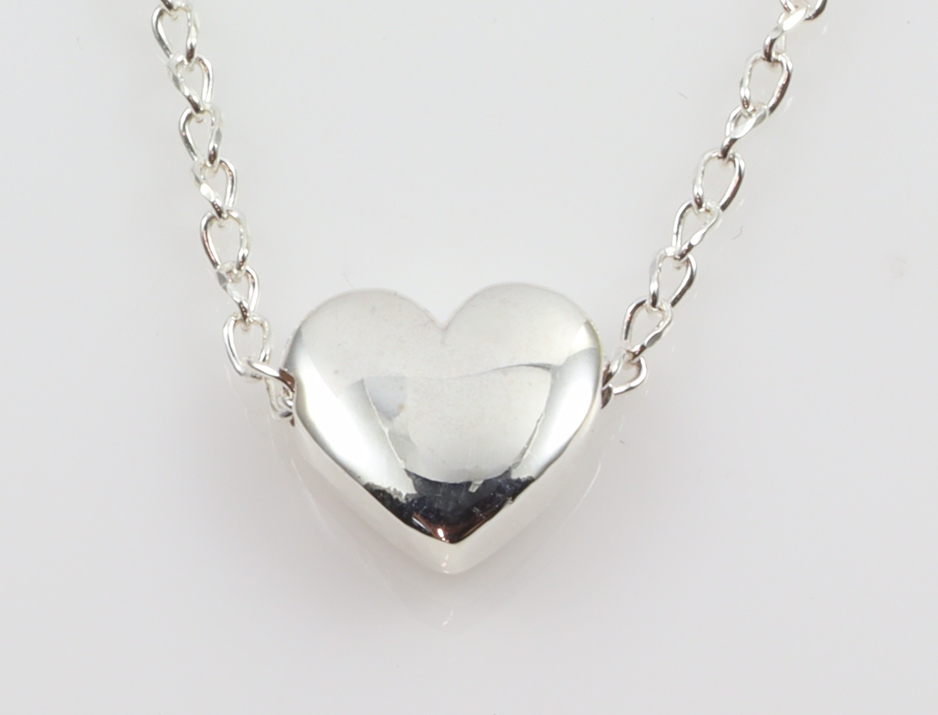 Stg/silver Heart Pendant_0