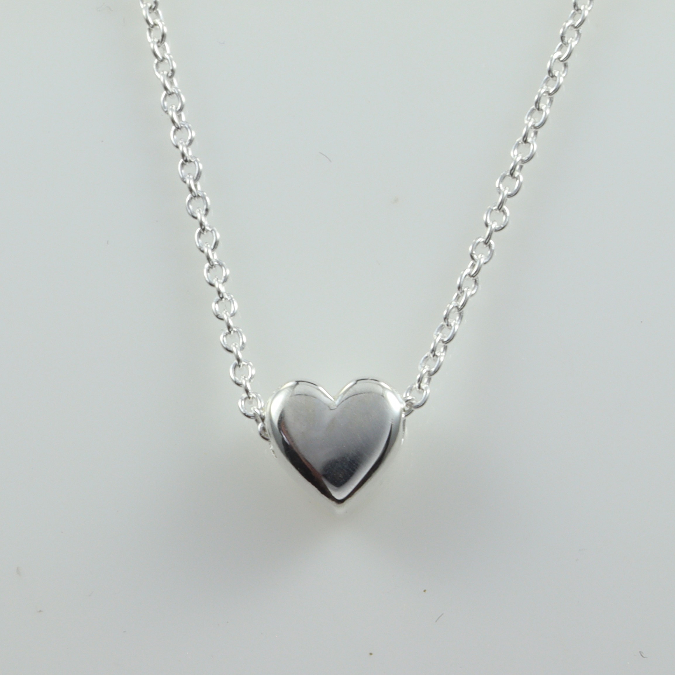 Stg/silver Heart Pendant_0