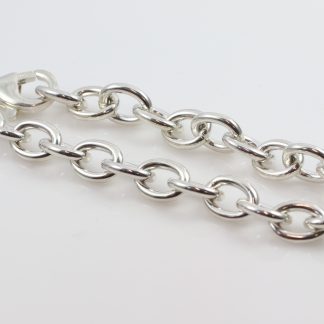 Stg Handmade 19cm Oval Link Bracelet_0