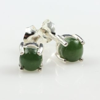 Stg/silver Greenstone Earrings_0