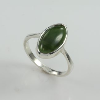Stg/silver Greenstone Ring_0