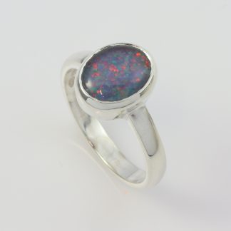 Stg Cab Cut Triplet Opal Ring_0